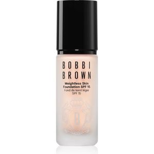 Bobbi Brown Weightless Skin Foundation SPF 15 Mini Langaanhoudende Matte Make-up met Hydraterende Werking Tint Ivory 13 ml