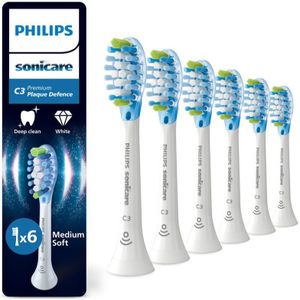 Philips Sonicare Premium Plaque Defense HX9046/87 Vervangende Opzetstuk voor Tandenborstel 6 st
