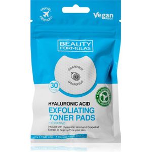 Beauty Formulas - Hyaluronic Acid - Make-up Remover Pads - 30 st