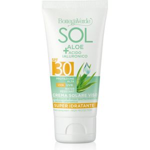 Bottega Verde - Sol Aloe - Zonnebrandcrème voor Gezicht - SPF 30 - 50 ml
