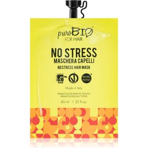 puroBIO Cosmetics - No Stress - Haarmasker - 40 ml - Veganistisch