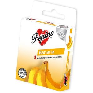 Pepino - Banana - Condooms - 3 Stuks - Smaak