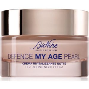 BioNike - Defence MY AGE PEARL - Nachtcrème - 50 ml - Gezichtsverzorging voor Vrouwen
