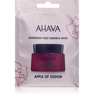 AHAVA Rimpel nachtmasker - Anti-rimpel - Hydrateert de huid - Eenmalig gebruik - VEGAN - Alcohol- en parabenenvrij - 6ml