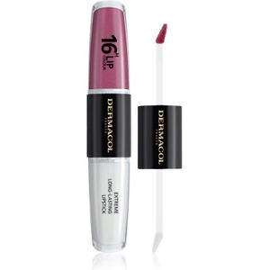 Dermacol 16H Lip Colour Langaanhoudende lippenstift en lipgloss Tint 07 2x4 ml
