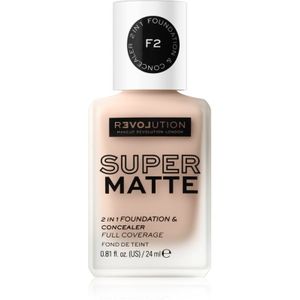 Revolution - Relove Super Matte Foundation - Foundation - 24 ml - Veganistisch