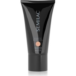 Semilac - Acrylgel Elastic White Cream - Acryl Gel - Wit - 30 g