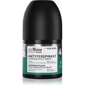 so!flow - Men Antiperspirant Roll-On - Tobacco Extract - 50 ml