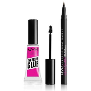 NYX - Wenkbrauwlamineer Set - Espresso - Oogmake-up Set - 1 Stuk