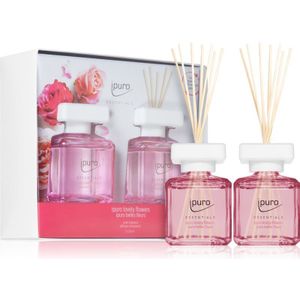 ipuro Essentials Lovely Flowers aroma diffuser met vulling 2x50 ml