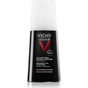 Vichy Homme Deodorant Deodorant Spray tegen Overmatig Transpireren 100 ml