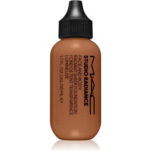 MAC Cosmetics Studio Radiance Face and Body Radiant Sheer Foundation Lichte make-up voor gezicht en lichaam Tint C7 50 ml