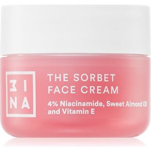 3INA - The Sorbet Cream - Gezichtscrème - Koraal - Veganistisch