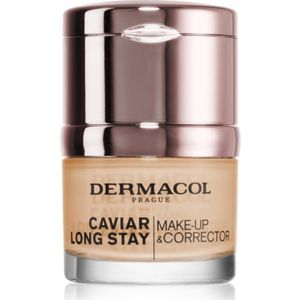 Dermacol Caviar Long Stay Langaanhoudende Make-up met kaviaar extract en perfectie concealer Tint Nude 30 ml