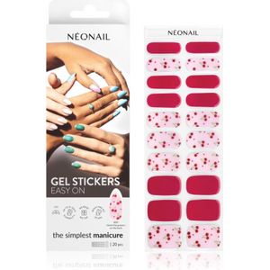 GEL STICKERS - Rood - Easy On M15 - Manicure - 20 Stuks