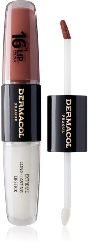 Dermacol 16H Lip Colour Langaanhoudende lippenstift en lipgloss Tint 31 Instant Match 2x4 ml