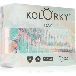 Kolorky Day Brushes eco-wegwerpluiers Maat S 3-6 Kg 25 st