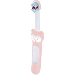 MAM Baby’s Brush Kinder Tandenborstel 6m+ Pink 1 st
