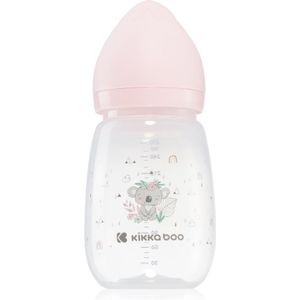 Kikkaboo Savanna Anti-colic Baby Bottle babyfles 3 m+ Pink 260 ml