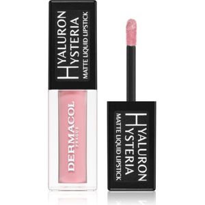 Dermacol Hyaluron Hysteria matte vloeibare lipstick Tint 01 4,5 ml