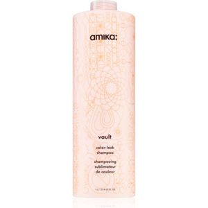 amika - Vault - Shampoo - 1000 ml - Voor de Bescherming van Gekleurd Haar