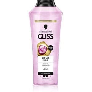 Schwarzkopf Gliss Liquid Silk Herstellende Shampoo voor Versterking en Glans van Haar 400 ml