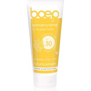 Boep Natural Sun Cream Sensitive Zonnebrandcrème SPF 30 200 ml