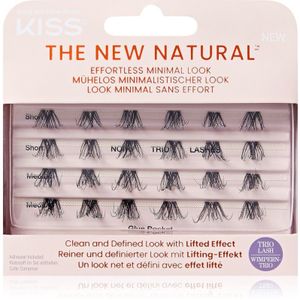 KISS - The New Natural Trio - Wimpers - Natuurlijke Look - Ongelijkmatige Wimperpatronen