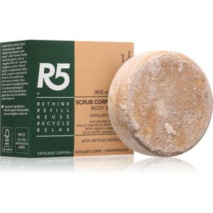 R5 - Solid Body Scrub - Body Scrub - 70 g - Veganistisch - Amandelolie