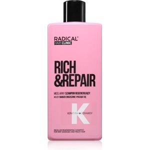 Farmona Hair Clinic Micellar Regenerating Shampoo micellair shampoo voor Beschadigd en Broos Haar 300 ml