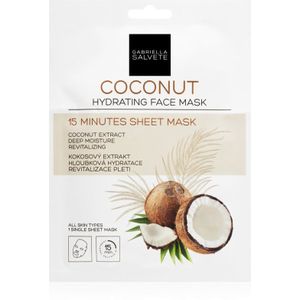 Gabriella Salvete Face Mask Coconut hydraterende sheet mask 1 st