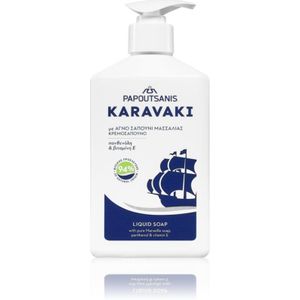 PAPOUTSANIS Karavaki Liquid Soap With Pure Marseille Soap Vloeibare Zeep voor de Handen 330 ml
