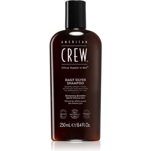 American Crew Daily Silver Shampoo Shampoo voor Wit en Grijs Haar 250 ml