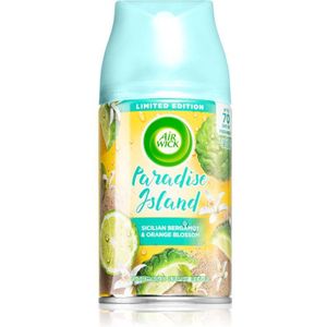 Air Wick Paradise Island Sicilian Bergamot & Orange Blossom luchtverfrissers Navulling 250 ml