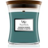WoodWick Evergreen Cashmere Medium Candle