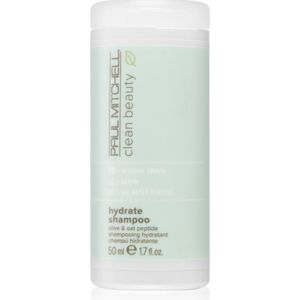 Paul Mitchell Clean Beauty Hydrate Hydraterende Shampoo voor Droog Haar 50 ml