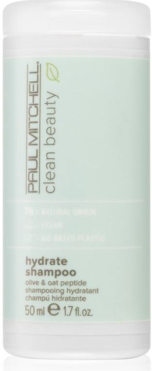 Paul Mitchell Clean Beauty Hydrate Hydraterende Shampoo voor Droog Haar 50 ml