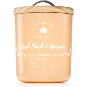 DW Home Farmhouse Fresh Peach & Nectarine geurkaars 241 gr