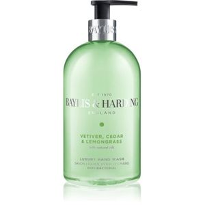 Baylis & Harding Vetiver, Cedar & Lemongrass Anti-Bacterial Vloeibare Handzeep 500 ml