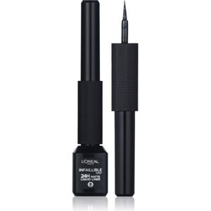 L'Oréal Paris - Matte Signature Eyeliner - Zwart - Waterproof