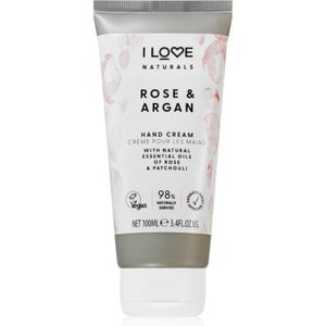 I Love Naturals - Rose & Argan - Handcrème - 100 ml - Veganistisch