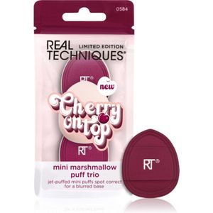 Real Techniques - Cherry On Top Mini Marshmallow Puff Trio - Make-up Sponsje - 3 st