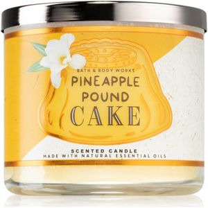 Bath & Body Works Pineapple Pound Cake geurkaars 411 gr