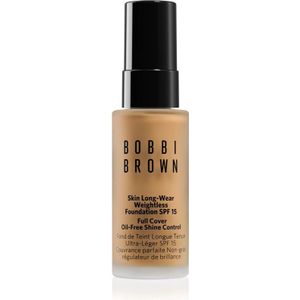 Bobbi Brown Mini Skin Long-Wear Weightless Foundation Langaanhoudende Make-up SPF 15 Tint Honey 13 ml