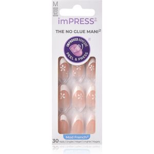 KISS - imPRESS The No Glue Mani - Valse Nagels - 30 st - Zelfklevend