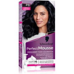 Schwarzkopf - Perfect Mousse - Haarkleuring - Icy Black - Zonder Ammoniak