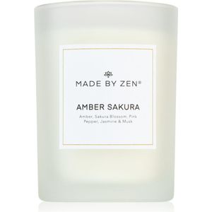 MADE BY ZEN Amber Sakura geurkaars 250 g