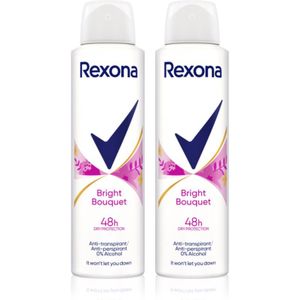 Rexona - Sexy Bouquet - Antiperspirant Spray - 2 x 150 ml