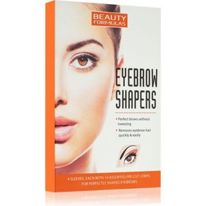 Beauty Formulas Eyebrow Shapers ontharingsstrips voor Wenkbrauwen 4 st