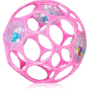 Oball Rattle rammelaar 0 m+ Dark pink 1 st